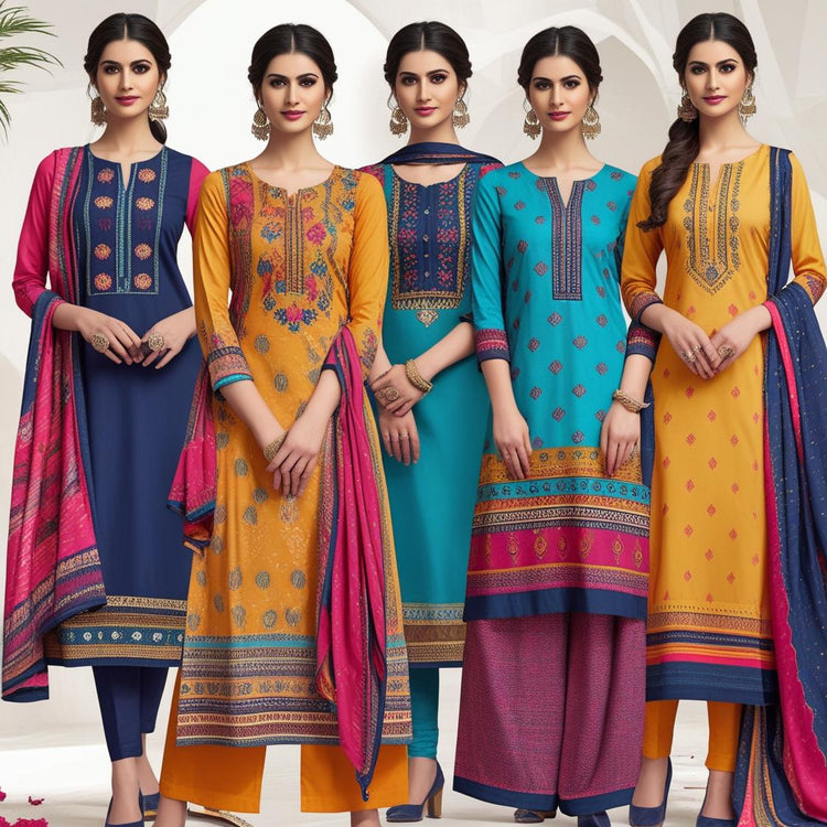 Kurta Sets (With Dupatta / Bottom)