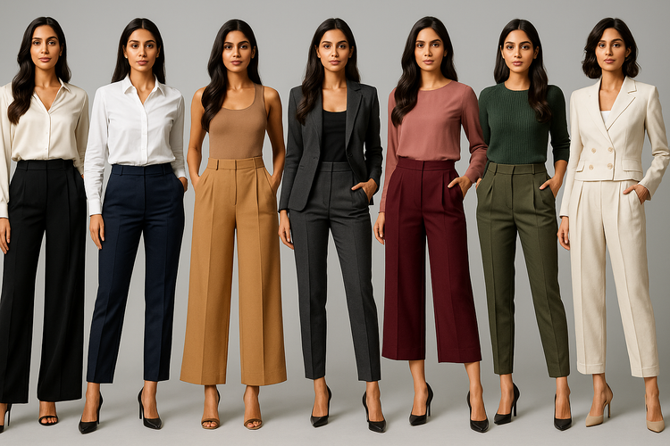 High-Waist Trousers