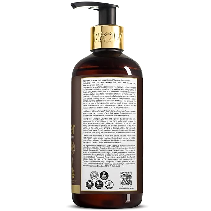 WOW SKIN SCIENCE Hair Loss Control therapy Conditioner-300mL