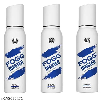 FOGG Master Royal Intense No Gas Deodorant For Men, Long-Lasting Perfume Body Spray, 120 Ml